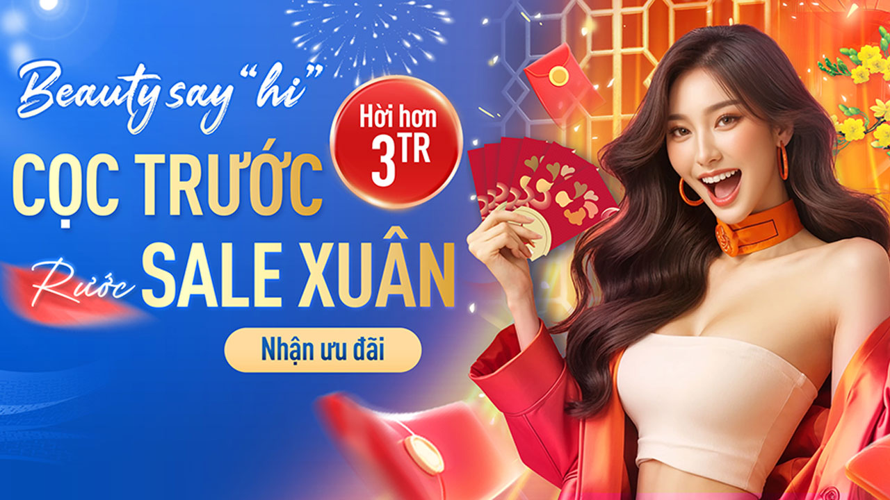 Cọc Trước Rước Sale – Làm Đẹp Đón Xuân Cùng Kangnam