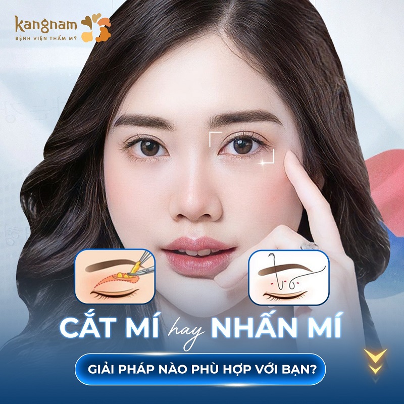 Nhấn mí và cắt mí đều có những ưu điểm khác nhau