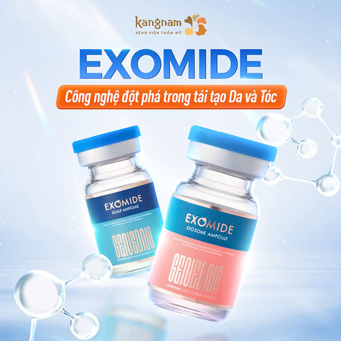 Exosome có công dụng phục hồi, tái tạo làn da và kích thích sự phát triển của nang tóc