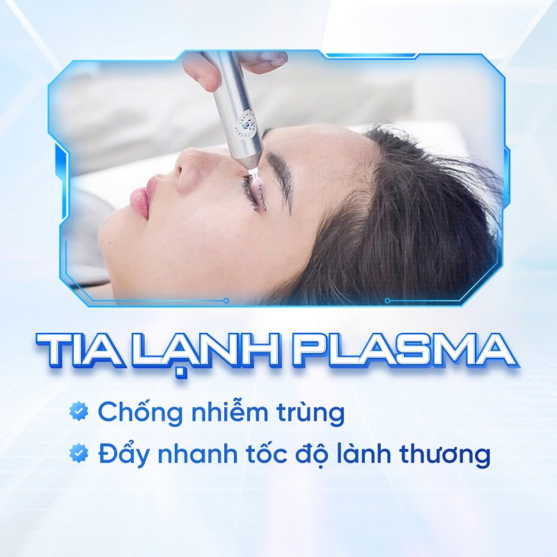 Tại Kangnam ứng dụng chiếu tia Plasma lạnh, giảm sưng nề