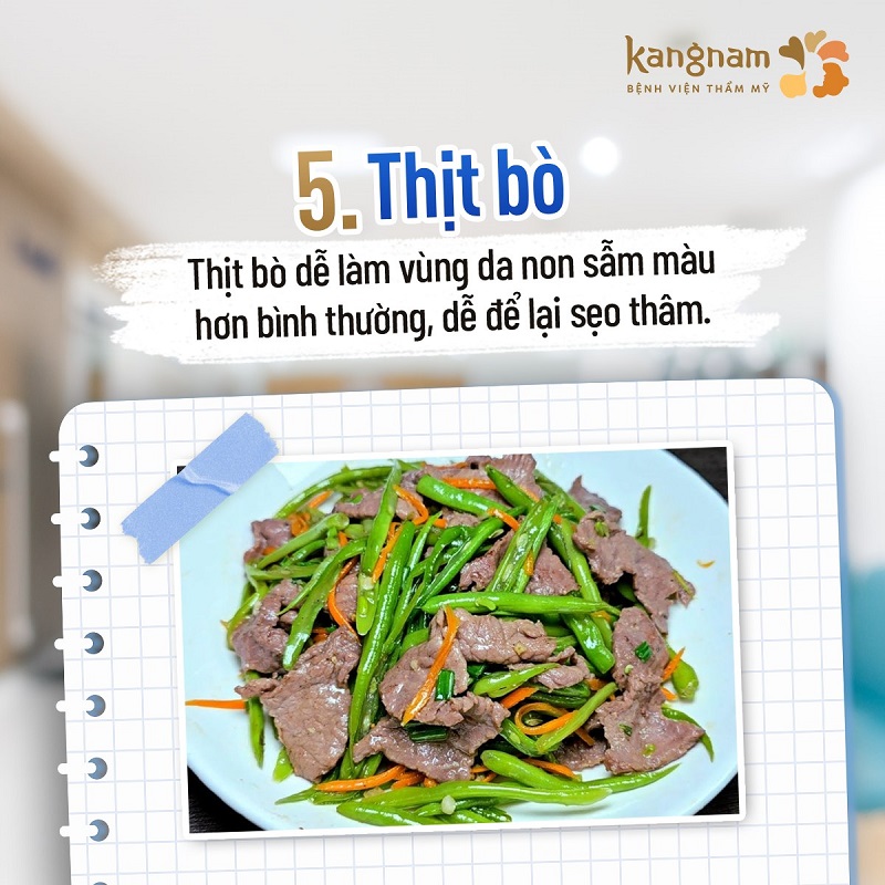 Thịt bò có thể làm sẫm màu mí mắt