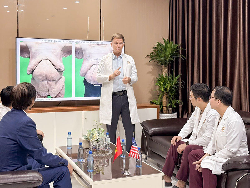 Kế hoạch phẫu thuật gồm 4 giai đoạn
