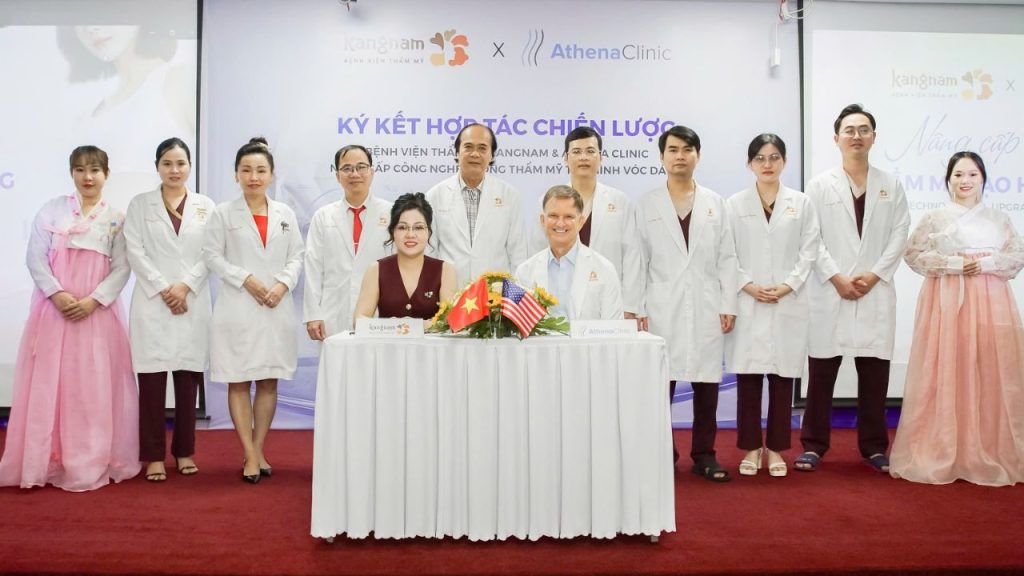 Kangnam ký kết hợp tác chiến lược với Athena Clinic – đối tác uy tín đến từ Hoa Kỳ