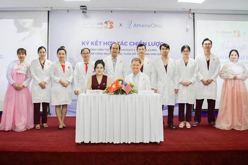 Buổi lễ là sự kiện hợp tác giữa hai đơn vị thẩm mỹ hàng đầu