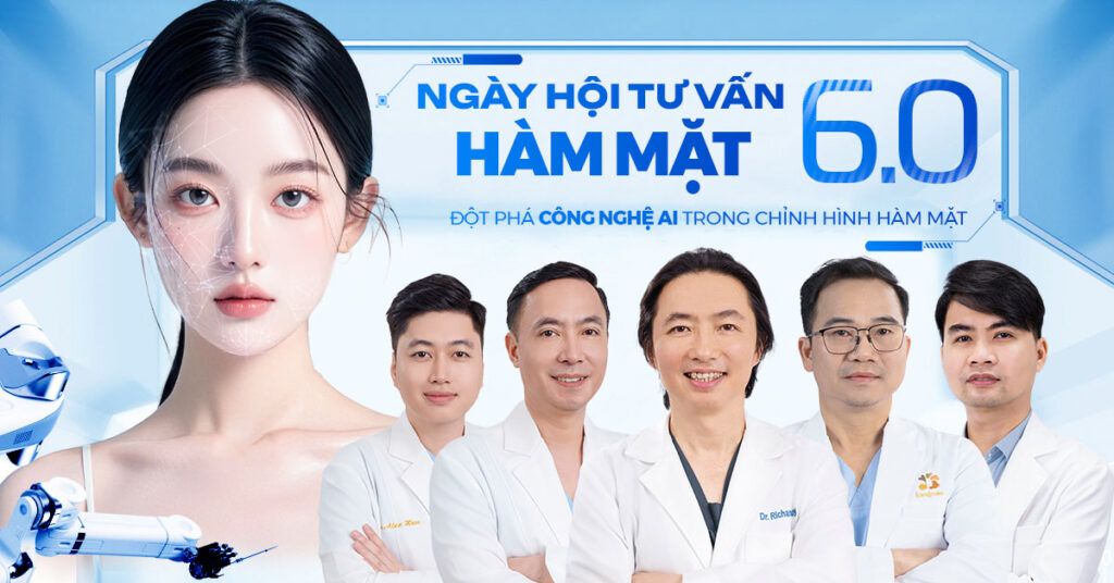 NGÀY HỘI TƯ VẤN HÀM MẶT 6.0: – ĐỘT PHÁ CÔNG NGHỆ AI TRONG CHỈNH HÌNH HÀM MẶT