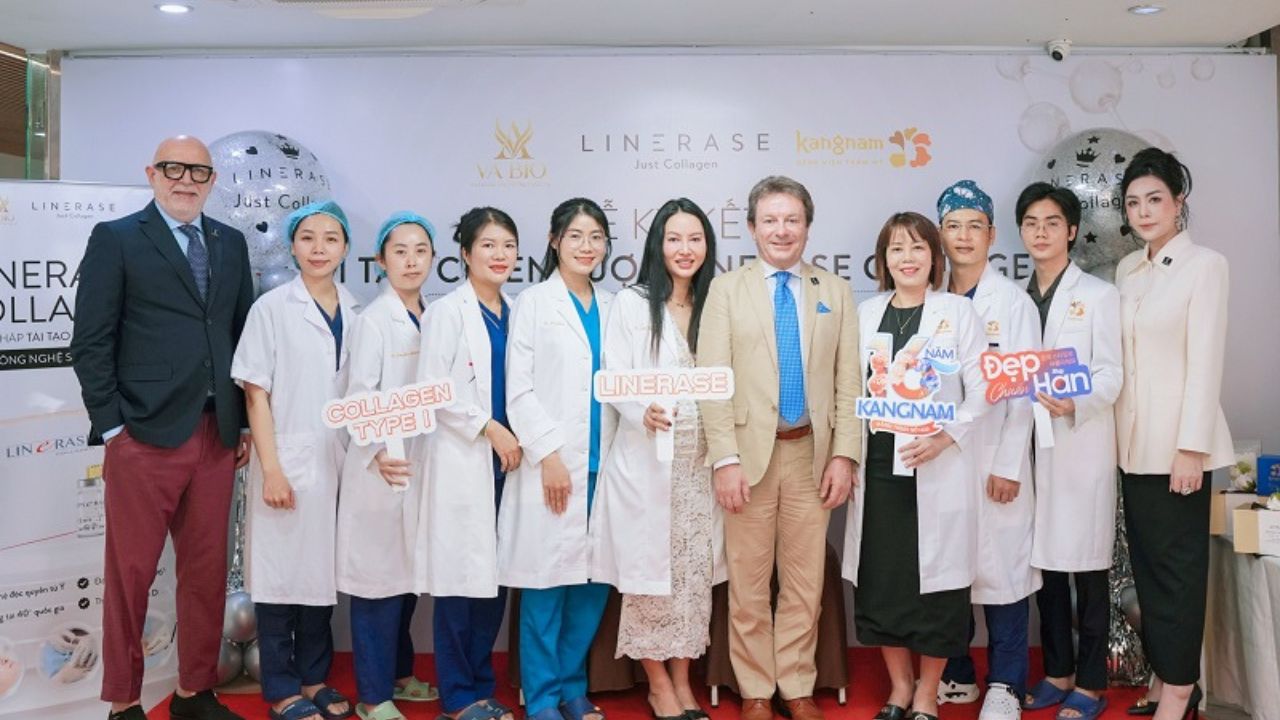 KANGNAM BẮT TAY LINERASE COLLAGEN: ĐƯA Y HỌC TÁI TẠO CHUẨN QUỐC TẾ ĐẾN KHÁCH HÀNG VIỆT
