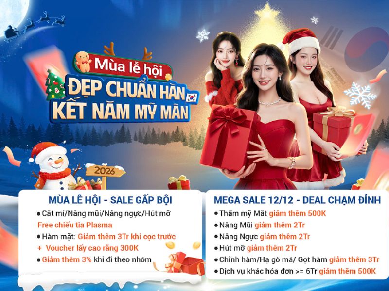 Kangnam bùng nổ ưu đãi mùa Lễ hội cuối năm