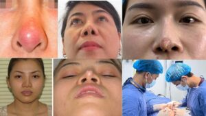 Biến chứng muộn sau nâng mũi