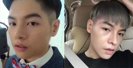 Đức Phúc sau khi thu mỏng môi tại Kangnam