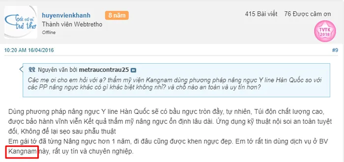 nâng ngực ở đâu đẹp nhất 