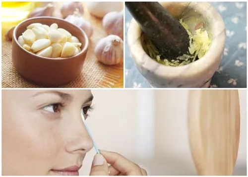 Trị mụn thịt ở sống mũi bằng tỏi có thể đánh bay mụn thịt trong 2 tuần trị mụn thịt ở sống mũi