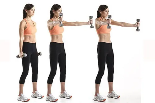 Bài tập thu nhỏ bắp tay với tạ Bài tập thu nhỏ bắp tay nhanh chóng với tạ