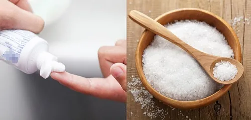 trị mồ hôi nách bằng kem đánh răng