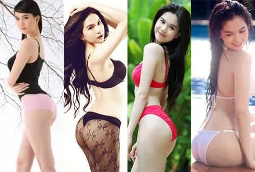 Ngọc Trinh và cặp mông cong dần theo thời gian phụ nữ mông cong