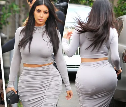 Cô Kim siêu vòng 3 (Kim Kardashian) và cặp mông thị phi của mình mông cong là gì