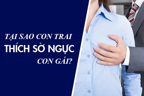 Rất nhiều chị em thắc mắc không hiểu tại sao con trai thích sờ ngực con gái