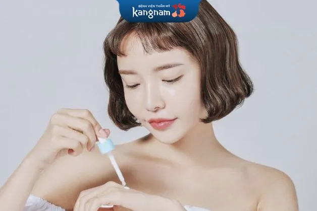 Skincare cẩn thận sau vi kim tảo biển