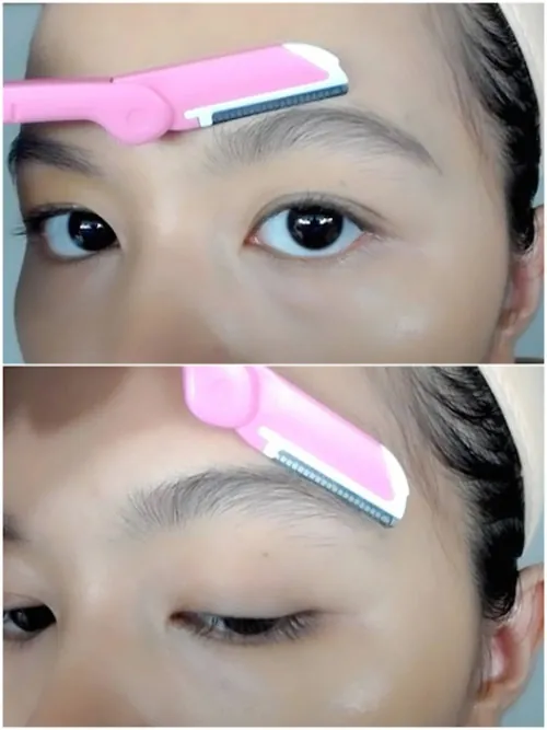 cách tỉa lông mày đẹp