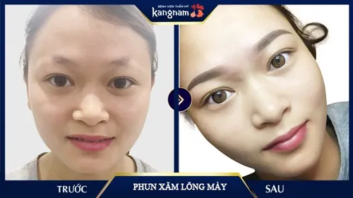 phun xăm lông mày 