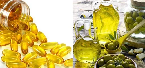 gội đầu với vitamin e