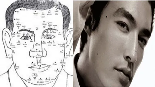 Xem bói nam giới có nốt ruồi thái dương phải