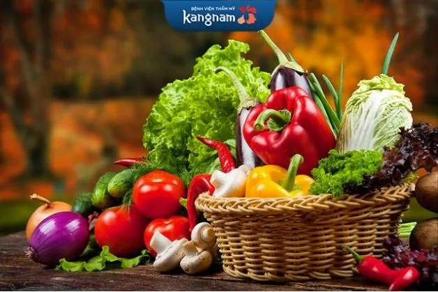 Bổ sung vitamin từ rau củ quả
