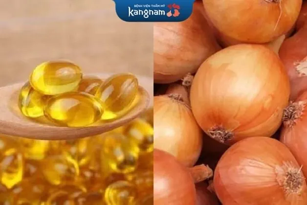 tăng thêm công dụng khi kết hợp với hành tây và dầu oliu