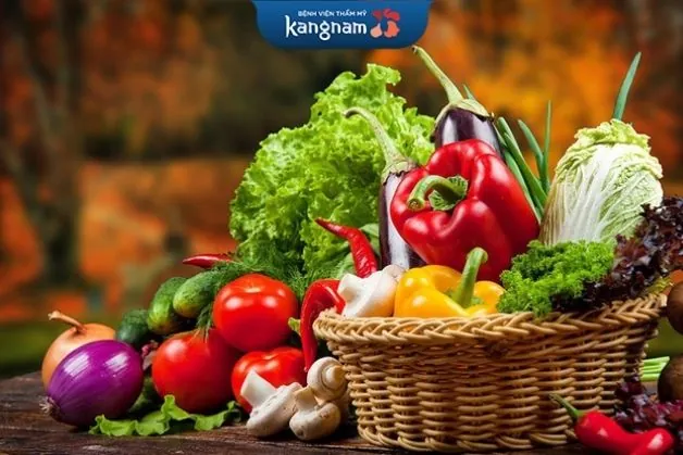 Tăng cường rau củ quả trong quá trình giảm cân