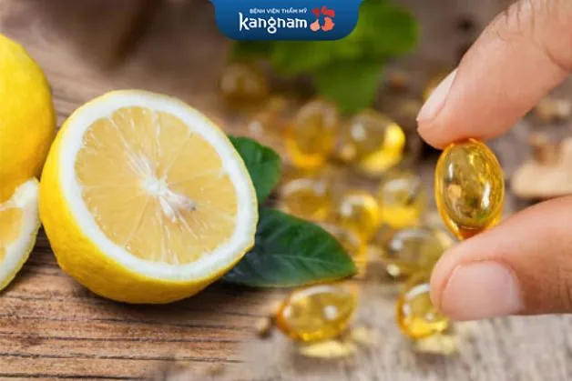 Chanh kết hợp với vitamin E giúp kháng khuẩn tốt cho da