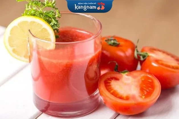 Uống sinh tố giúp cơ thể khỏe mạnh