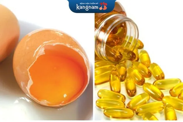 Trứng gà kết hợp với vitamin E cho ra hiệu quả trị nám tối ưu