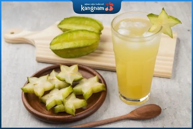 Khế giúp trị nhiệt miệng