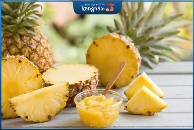 Nên ăn dứa sau phun môi đều đặn trong khoảng từ 1 - 2 tháng đầu