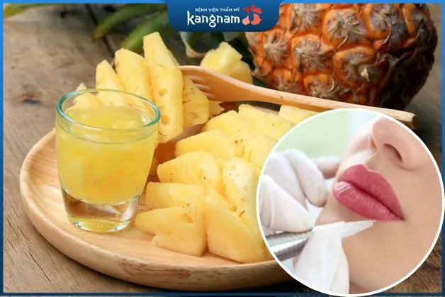 Ưu tiên ăn hoặc uống nước ép dứa tươi vì sẽ nhận được lượng vitamin hiệu quả hơn