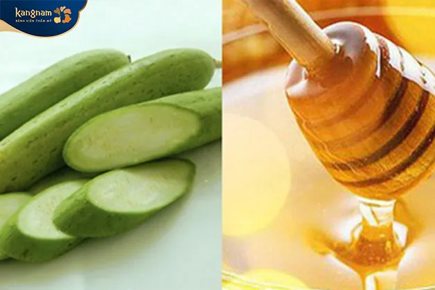 Mướp đắng và mật ong giúp làm mềm da tay, dưỡng ẩm