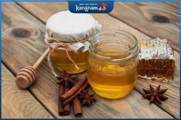 trẻ hóa da bằng mật ong