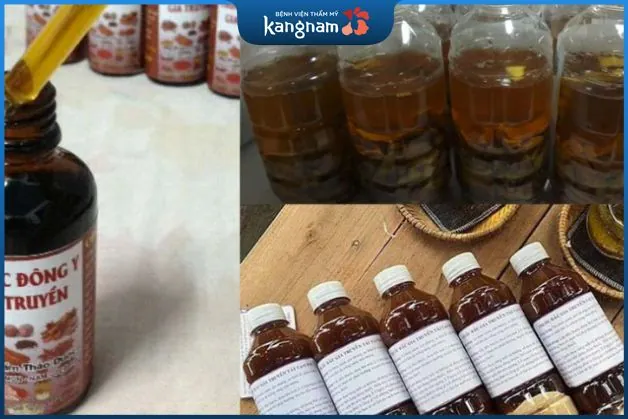 rượu thuốc thường được sử dụng trong Y học cổ truyền