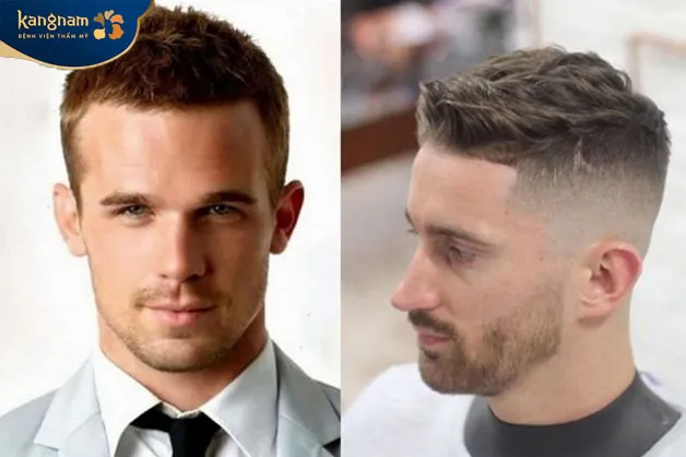 Kiểu tóc caesar thu hút