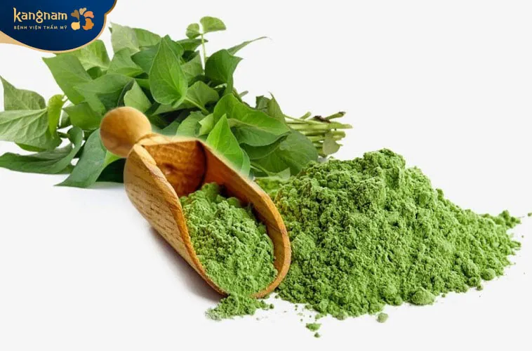 Điều trị mụn thịt bằng rau diếp cá