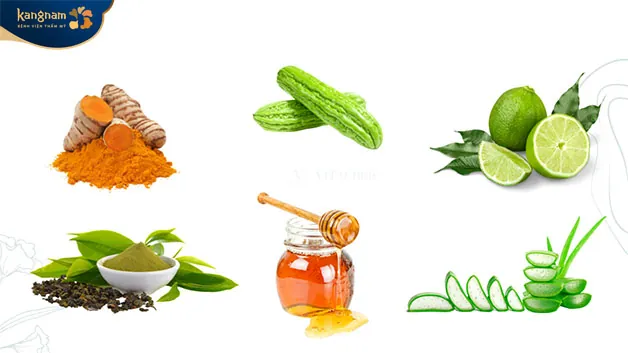 Các nguyên liệu tự nhiên lành tính giúp giảm viêm sưng hiệu quả 