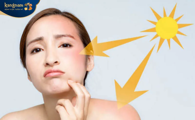 Che chắn cẩn thận, thoa kem chống nắng trước khi ra đường