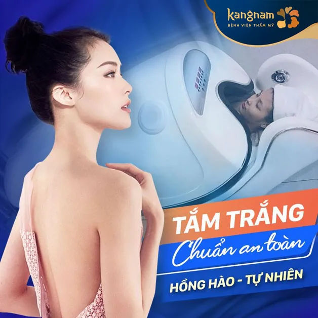 Viện thẩm mỹ Kangnam là địa chỉ tắm trắng uy tín