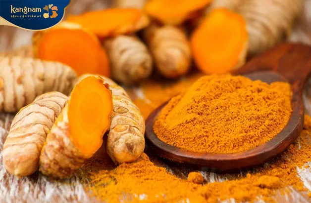 Nghệ có công dụng điều trị mụn, ngăn ngừa nếp nhăn, làm mờ sẹo hiệu quả 