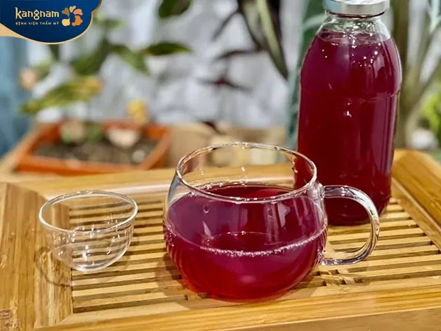 Kiên trì uống trà tía tô sẽ thấy vết nám và tàn nhang cải thiện 