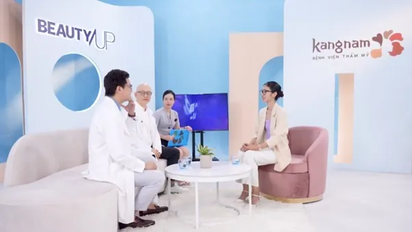 Các bác sĩ tư vấn cho Thùy Dương về các khuyết điểm ngoại hình