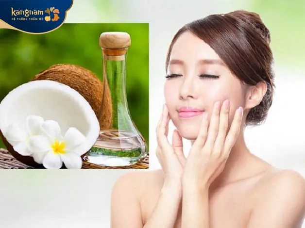 Dầu dừa dưỡng da mềm mịn, căng bóng