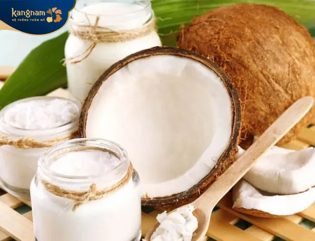Kết hợp dầu dừa với sữa chua dưỡng da mặt
