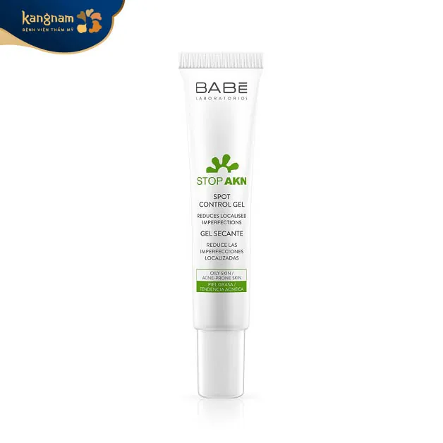 Babe STOP AKN Spot Control Gel giúp giảm mụn viêm hiệu quả