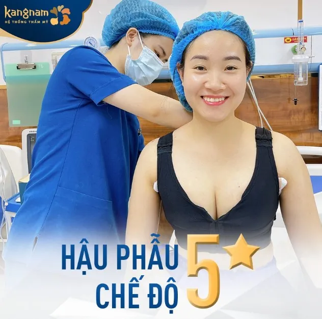 Chế độ hậu phẫu tại Kangnam chuẩn 5 sao