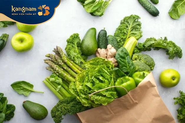 Các loại rau xanh như rau cải, rau bắp cải, rau cải chíp chứa nhiều B3